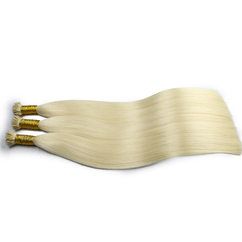 Hair Wholesale Seamless 100% Human Hair Nano Ring Metal Tip Hair Extension European Nano Ring Hair